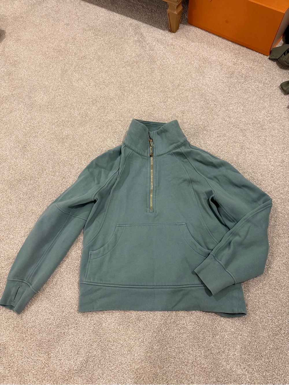 Lululemon Quarter zip scuba funnel neck sweatshirt oversized good condition